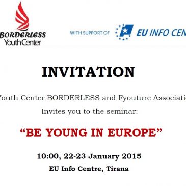 Be young in Europe